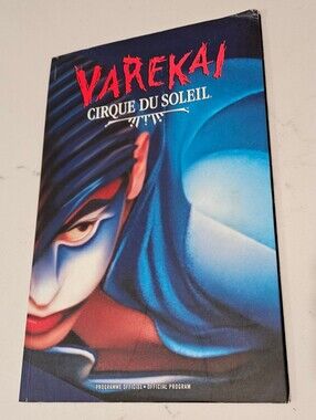 Varekai Cirque du Soleil Blue Official Program